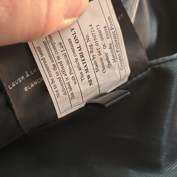 Marc New York zip faux leather jacket - Picture 5 of 9